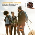 thumbnail image 5 of Camping Tent Fan with LED Lantern, Camp Fan Rechargeable, 5200mAh Battery Hanging 360° Adjustment Power Bank Fan with Remote Control for Camping Fishing Outdoor Use, 5 of 13