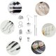 thumbnail image 4 of 857 piezas Kit de inicio para hacer joyas, kit para hacer joyas, juego de herramientas de reparación, para adultos y principiantes, accesorios de alicates de alambre para manualidades de bricolaje pl, 4 of 4
