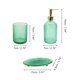 thumbnail image 2 of Accesorios de baño reutilizables Unique Bargains 1 set kit de vidrio verde, 2 of 4