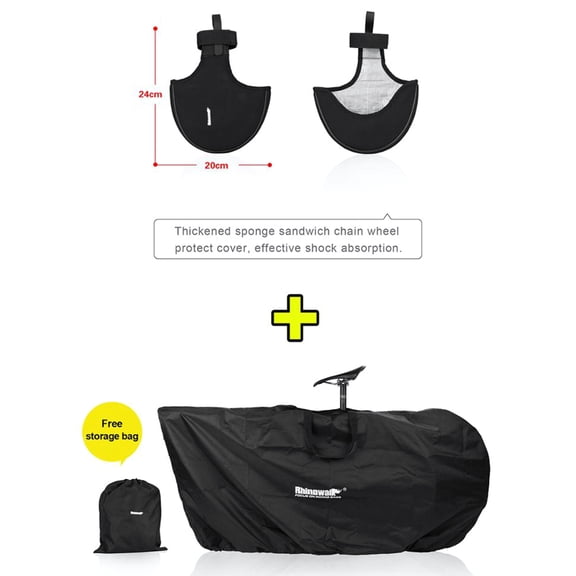 Rhinowalk Mountain Bike Carry Bag for 26-29 Inch 700C Travel Bicycle