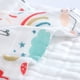 thumbnail image 3 of Toalla pequeña con seis capas de gasa para niños, toalla infantil de algodón lavado de alta densidad, toalla suave para bebés, 3 of 5