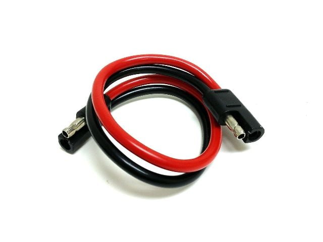NEW 12&quot; Inch Quick Disconnect Connect 10 Gauge 2 Pin Polarized Wire Harness Car