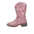 thumbnail image 3 of Roper Girls Glitter Galore Square Toe Cowboy   Mid Calf Boots, 3 of 5