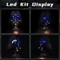 thumbnail image 4 of Kit de luces LED para casco Lego Darth Vader 75304 - Juego de luces compatible con Lego 75304 - Versión clásica (Kit de luces sin modelo), 4 of 5
