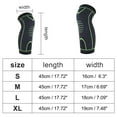 thumbnail image 4 of Unique Bargains 1 Pc Fluorescent Lines Knee Pads Small Gray Black, 4 of 6
