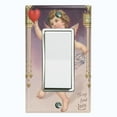 thumbnail image 1 of Metal Light Switch Plate Outlet Cover Romantic Angel Cupid Heaven Archway AGL005, 1 of 13