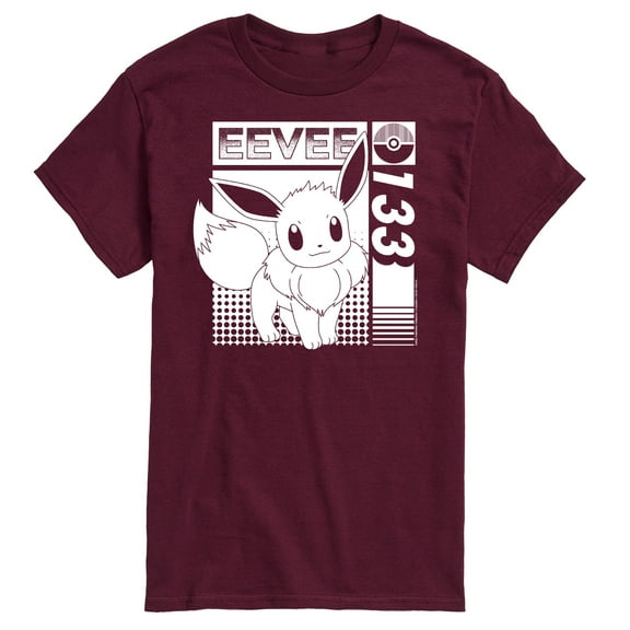 Pokémon - Eevee 133 - Men's Short Sleeve Graphic T-Shirt
