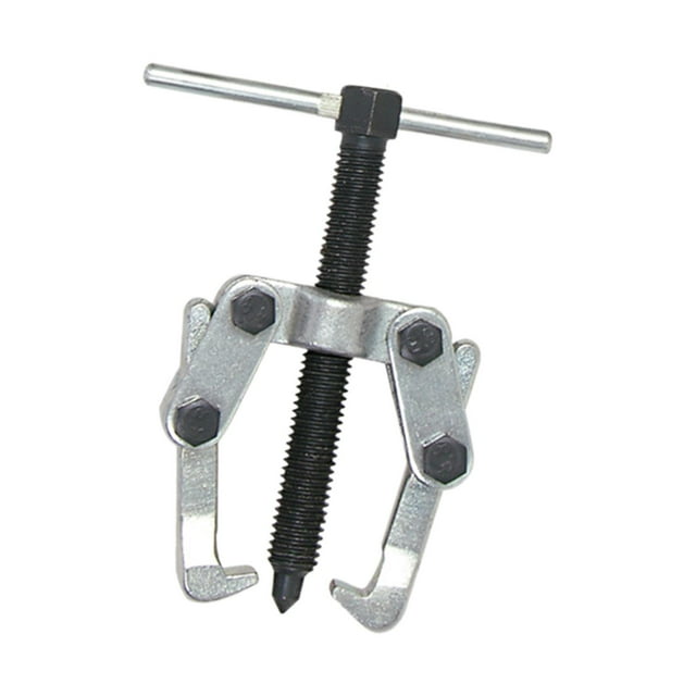 DYNWAVECA Extracteur d'Engrenages, Extracteur de Mâchoires, Poulie de Pompe pour Volant Automobile, Outil de Réparation Manuelle Robuste pour Roue de Moto 2 10 à 60mm