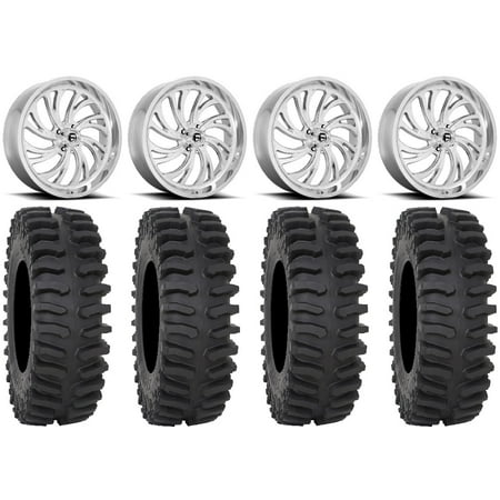 Fuel Kompressor Polished 22 Wheels 37 XT400 Tires Polaris RZR XP 1000 / PRO XP / Ranger XP 900/1000