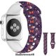 thumbnail image 2 of Correas deportivas de Halloween compatibles con Apple Watch para mujeres y hombres con estampado de calabaza y flores negras., 2 of 4