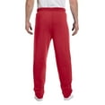 thumbnail image 3 of Jerzees Mens NuBlend Elastic Bottom Sweatpants, 2X, True Red, 3 of 4