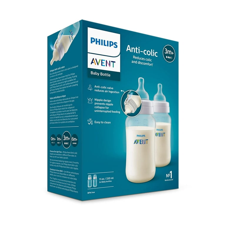 Goedkoop Biberon 330 Ml Philips AVENT Anti-colic Avec Valve AirFree  Transparent - Philips Avent Online