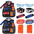thumbnail image 2 of Chaleco Nerf Tmvgtek Kit De Traje Para Niños Juego De Balas Blandas Nerf N-Strike Elite Series Likrtyny Para Estrenar, 2 of 3