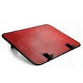 thumbnail image 1 of jesticaly 14 inch Notebook Cooler Laptop Double USB Cooling Fan Pad Computer Stand red, 1 of 6