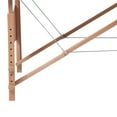 thumbnail image 4 of vidaXL Black Foldable Massage Table 3 Zones with Wooden Frame, 4 of 8