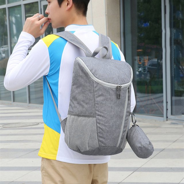 Mochila Para Acampar Mochila De Nailon Transpirable Para Acampar, Bolsa De Pesca Ligera Para Actividades Al Aire Libre