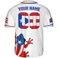 thumbnail image 3 of Personalized Puerto Rico Baseball Shirt - Custom Team Name, Puerto Rican Baseball Jersey for Men (2XL), 3 of 7
