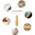thumbnail image 5 of Removedor de pelusa portátil de 3 piezas, rodillos de pelusa para ropa, afeitadora, limpiador de pelusas de doble cara reutilizable, cepillo de viaje, removedor de pelo de perro de aleación, 5 of 5