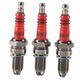 thumbnail image 1 of 3 Piezas D8TC Bujía Del Electrodo, De Carreras Con Para CG 125 150 200Cc CF250 Motococleta Scooter ATV Quads, 1 of 5
