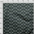 thumbnail image 2 of oneOone Tissu Polyester Lycra Imprimé Géométrique Ikat pour Couture Largeur 56 Pouces, 2 of 4