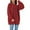 Wine, variant on Breezora Women's Chunky Knit Pullover Sweater Comfortable Cable Crew Neck Long Sleeve Lightweight Casual Top L Size Coffee