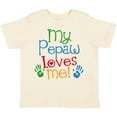 thumbnail image 3 of Inktastic My Pepaw Loves Me Grandchild Boys or Girls Toddler T-Shirt, 3 of 5