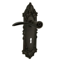 Nostalgic Warehouse Vicswn_Prv_238_Kh Swan Privacy Door Lever Set - Bronze
