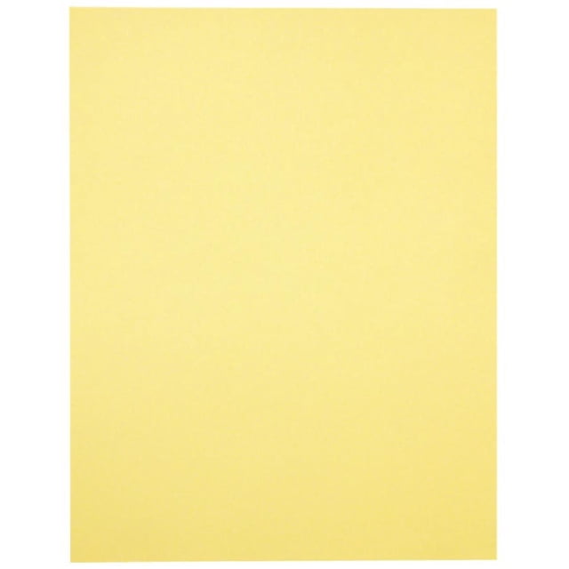 Domtar 81067 Lettermark Papier Coloré Polyvalent 8-1/2 x 11 Canari (Lot de 500)