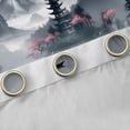 thumbnail image 4 of Manfei Chic Flowers Sakura Blackout Curtains Set of 2 (52x84 Each) for Teens Adults,Cherry Blossoms Window Curtains,Japanese Style Curtains and Drapes,Super Cozy Room Decor, 4 of 6