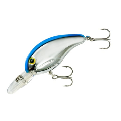 Bandit Lures BDT232 Chrome/Blue 2" Crankbait 200 Series Fishing 1/4 oz. Lure