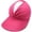 Hot Pink, variant on Women's Ruched Sun Visor Hat Ponytail Friendly Open Top Cap Breathable Twist Sports Hat Summer Beach Outdoor Sun Hat(Black,Free Size)
