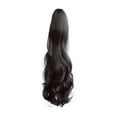 thumbnail image 1 of Fiudx Peluca, Extensión de Cabello de Fibra Larga, Cola de Caballo con Clip de Colores, Trenza Sintética, Ideal para Cosplay En Fiestas, Moda Femenina, 50 Cm de Largo, 1 of 2