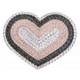 thumbnail image 1 of Mr. MJs AG-64283 Tapis Tressé en Forme de Cœur, Tulsi, 1 of 1
