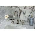 thumbnail image 2 of Kingston Brass KS8926CKL Kaiser Widespread Bathroom Faucet with Brass Pop-Up, Polished Nickel, 2 of 7