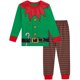 thumbnail image 2 of Pijamas de Navidad para niños, Pijamas de Cosplay de Papá Noel, ropa de dormir de elfo verde, Pijamas de dinosaurio para niños, Pijamas de algodón para Halloween, 2 of 4