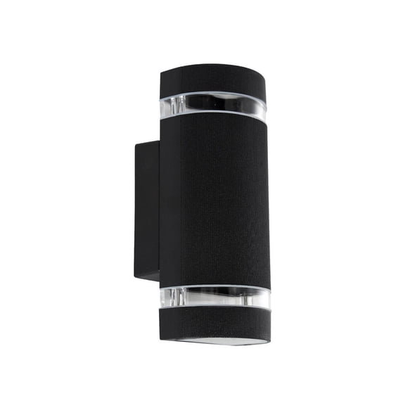 Luminario Led Arbotante De Pared Color Negro 13W Boomer