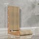 thumbnail image 3 of Tablero rascador para gatos, de madera, resistente al desgaste, resistente a los arañazos, muebles para gatos, juguetes para garras de entrenamiento, papel corrugado, 3 of 5