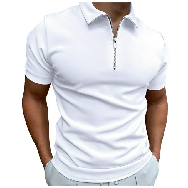 Men's Short Sleeve T Shirt Summer Casual Solid Holiday Shirts Tops