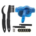 thumbnail image 2 of Bicycle Chain Scrubber Brush Cleaning Kit Bike Tire Repair Set Maintenance Accessory, 2 of 14