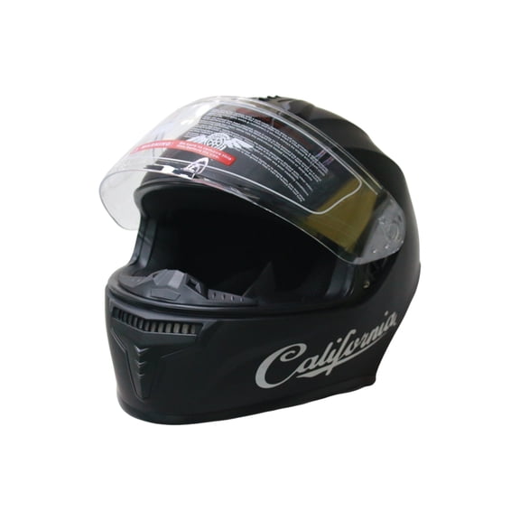 Freego Custom AeroFlow Full-Face Motorcycle Helmet – DOT Certified, Lightweight 3.97 lbs, Dual Air Vent System, Anti-Scratch UV Visor, Size L (Fits 23.2–23.6 in / 59–60 cm)