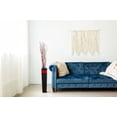thumbnail image 4 of Green Floral Crafts 27-inch Tapered Tall Floor Vase Handcrafted for Dried Flower Branches Artificial Floral Arrangements Ideal Home Office Party and Living Room Decoration, Black with Red Accent, 4 of 7