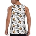 thumbnail image 6 of Rocae French Bulldog3 for Men's Workout Tank Top Men's Running Tank Top Dry Fit Athletic Workout Tank TopsXX-Large, 6 of 9