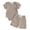A127-Khaki, variant on NOLDARES Toddler Boys Shark Boat Print Short Sleeve Tee Shorts Casual Summer Clothes Outfit Blazer,0-3 M