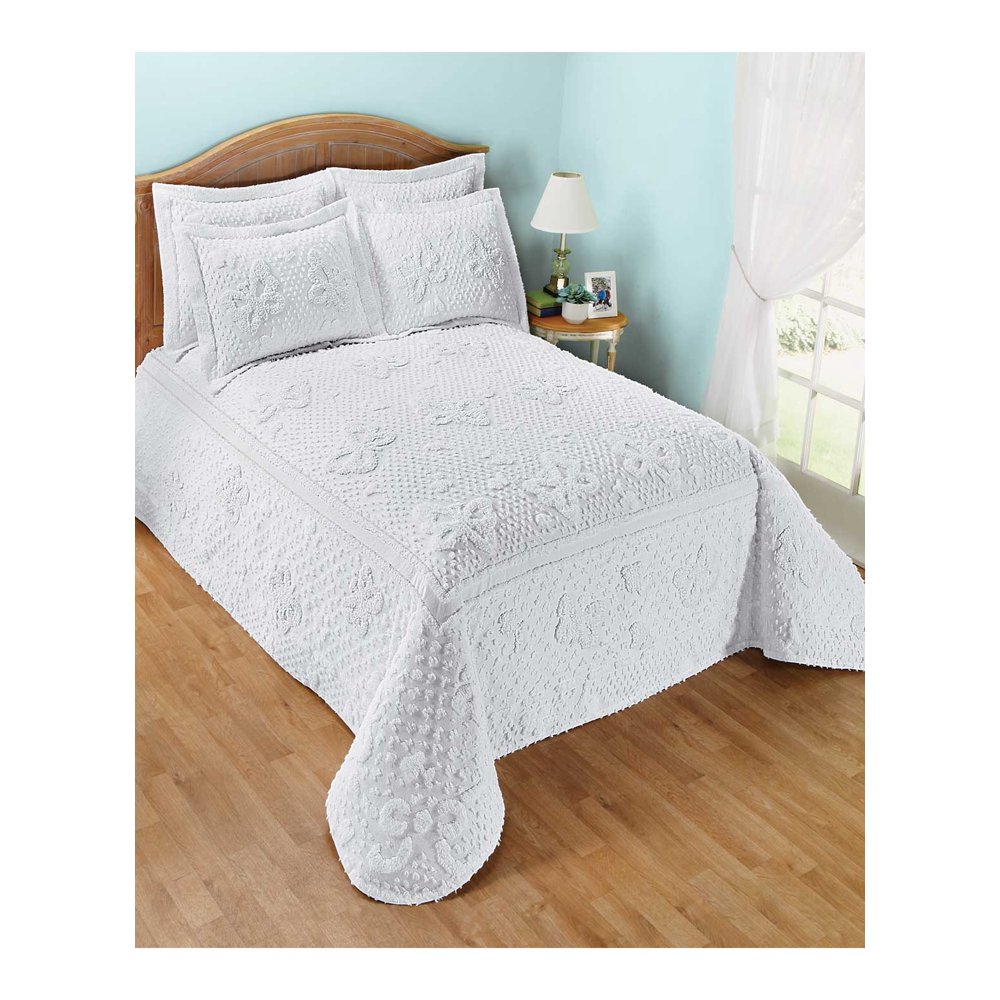 Cotton Chenille Butterfly Bedding Separates