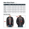 thumbnail image 3 of Men's Stylish Bomber Black 100% Genuine Lambskin Leather Lightweight Soft Satin lining Jackets for Men - XS Size, 3 of 3