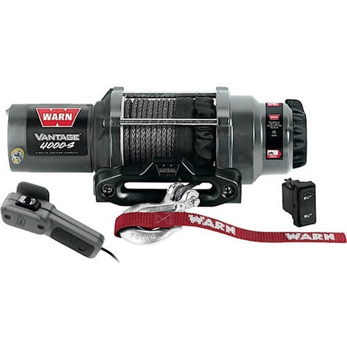 Warn 89041 War89041 Vantage 4000, Synthetic Powersports Winches Atv/Utv