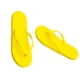 thumbnail image 3 of Qarigey 1 par de sandalias planas con punta abierta para mujer, pantuflas antideslizantes para fiesta en la piscina, playa, verano Calzado amarillo S, 3 of 6