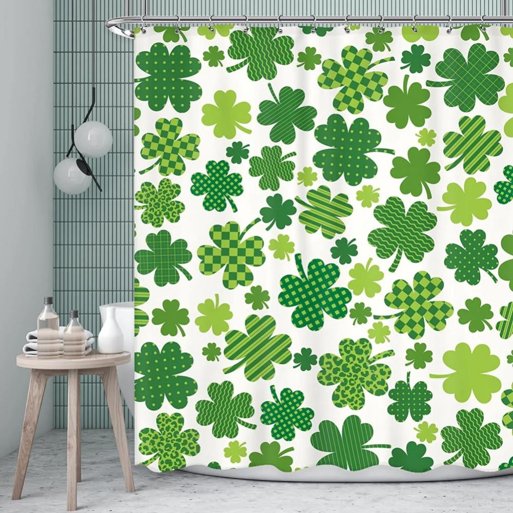 st patricks day showercurtain