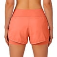thumbnail image 6 of Arlun Athletic Running Shorts for Women 2 in 1 Stretch High Waisted Workout Gym Yoga Dolphin Shorts Lightweight Breathable Quick Drying Sports Short Pants with Lined Pockets 1-Pink S, 6 of 7