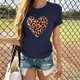 thumbnail image 2 of Camisetas de Manga Corta para Mujeres, Camiseta de Cuello Redondo Impresa de Moda, Primavera Y Verano Casual, 2 of 9